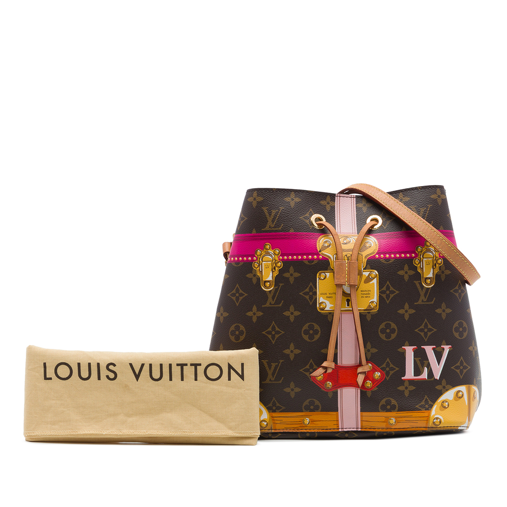 Pre-Loved Louis Vuitton Monogram Summer Trunks Neonoe - Picture 7 of 7